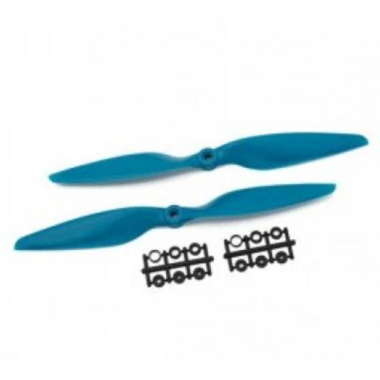 Orange HD Propellers 1045(10X4.5) Glass Fiber Nylon Blue 1CW+1CCW-1pair