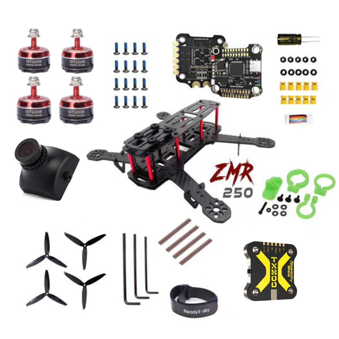 ZMR250 Freestyle 3s-4s Analog FPV Drone Kit