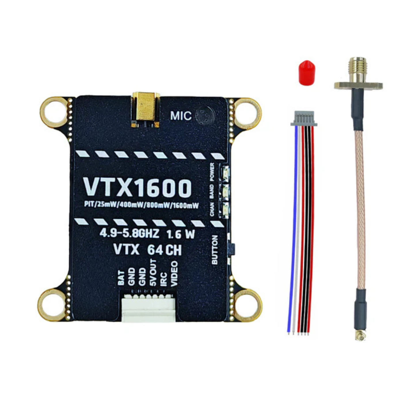 Long Range 5.8G 1.6W FPV Drone Video Transmitter