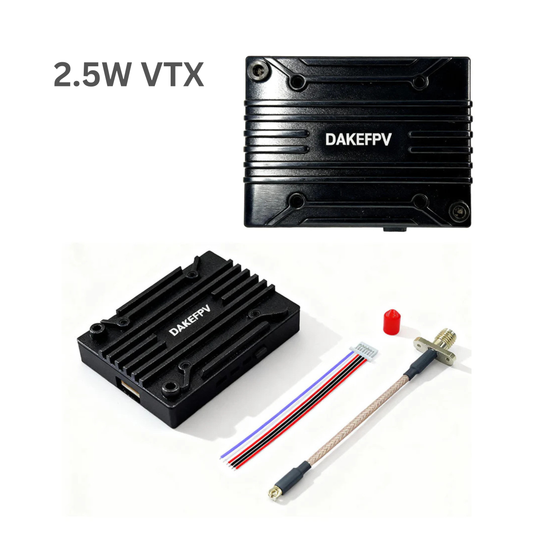 Long Range 5.8G 2.5W FPV Drone Video Transmitter with CNC Case