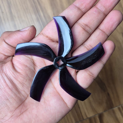 Gemfan D90 5-Blade 2mm & M5 Ducted Cinewhoop Propeller (Black) - Black
