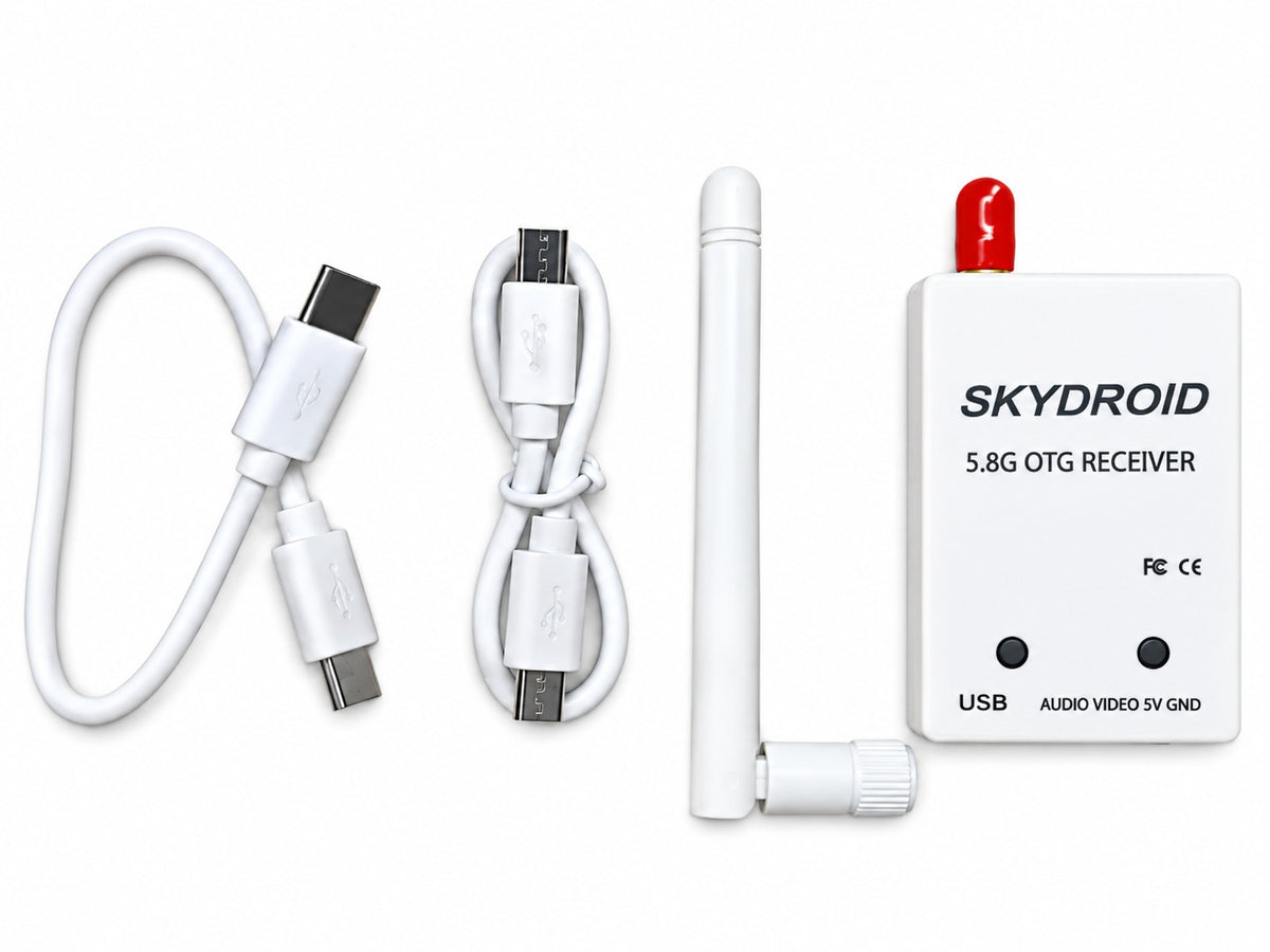 Skydroid 5.8G UVC OTG Android Audio and Video Receiver For FPV Drone