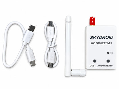 Skydroid 5.8G UVC OTG Android Audio and Video Receiver For FPV Drone