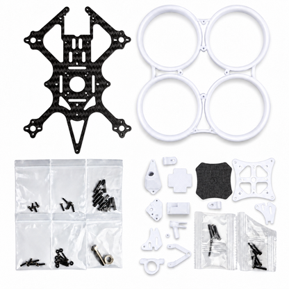 Cinewhoop 2.5 Inch FPV FrameWhite