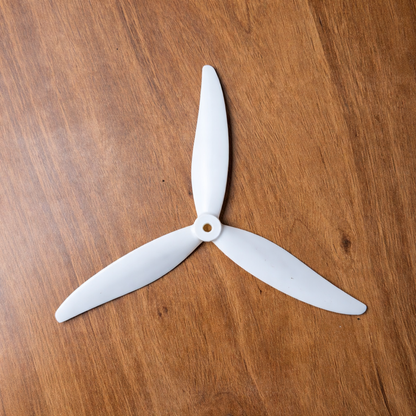 Gemfan 7035 Hurricane PC Reinforced 3 Blade Propellers 2CW + 2CCW – White