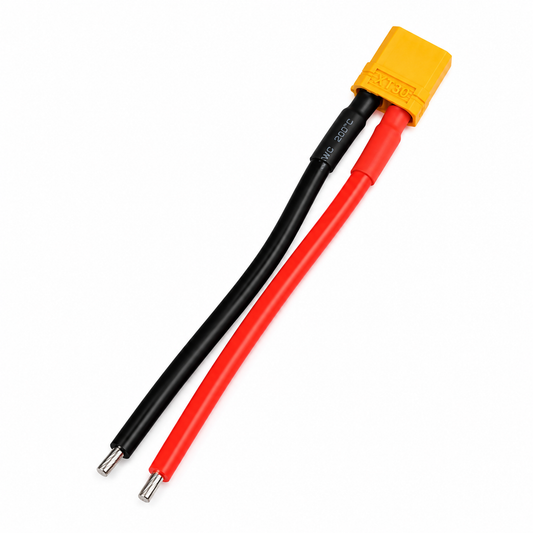 XT30 Female Connector with 5cm 16AWG Wire for RC & FPV