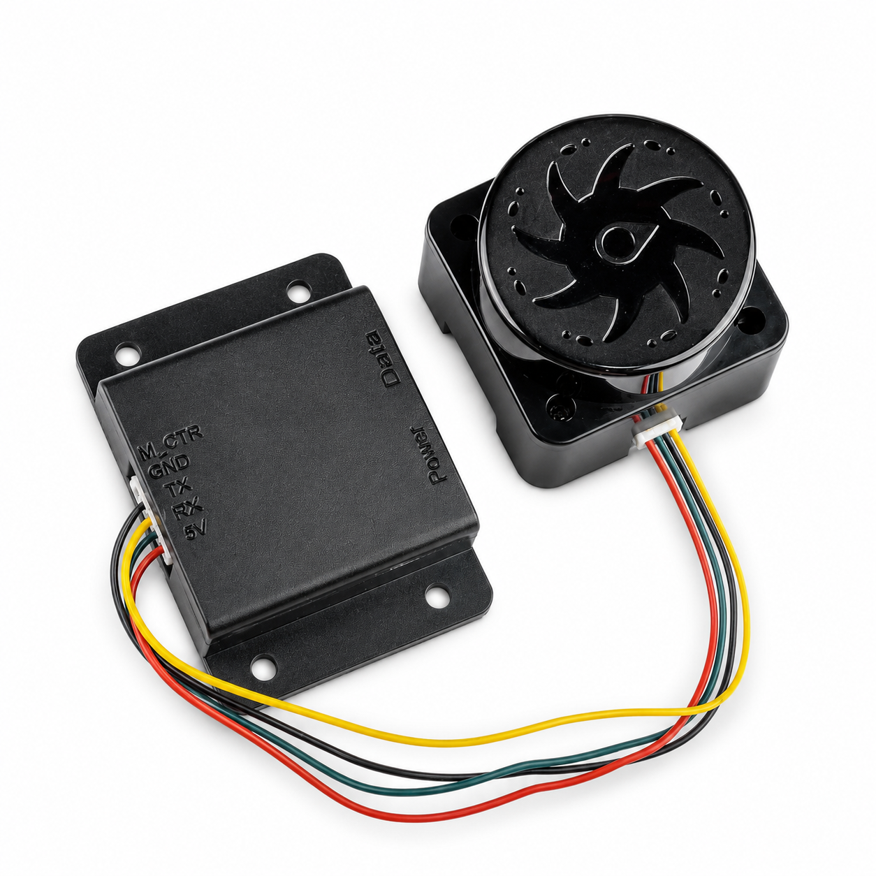 YDLIDAR T-mini Plus LiDAR Sensor with USB Cable and Connection Accessories