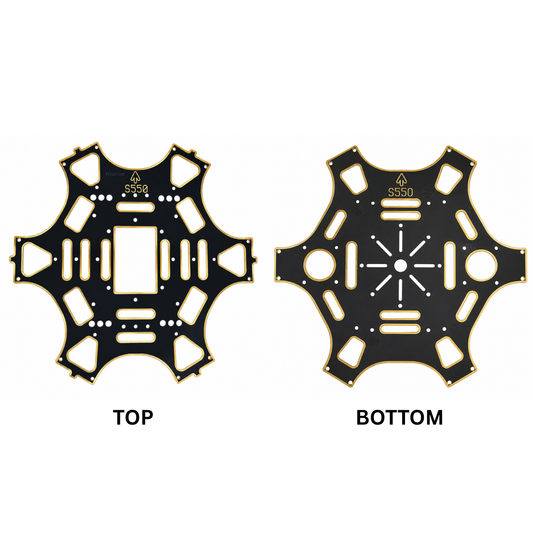 S550 Hexacoptor Replacement Top Bottom Plate