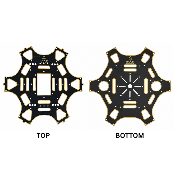 S550 Hexacoptor Replacement Top Bottom Plate