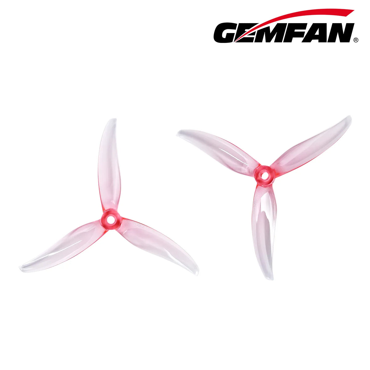 Gemfan 5129.2 MinJae PC 3-Blade Freestyle Propeller for 5 Inch FPV Drone (2CW + 2CCW) - Pink