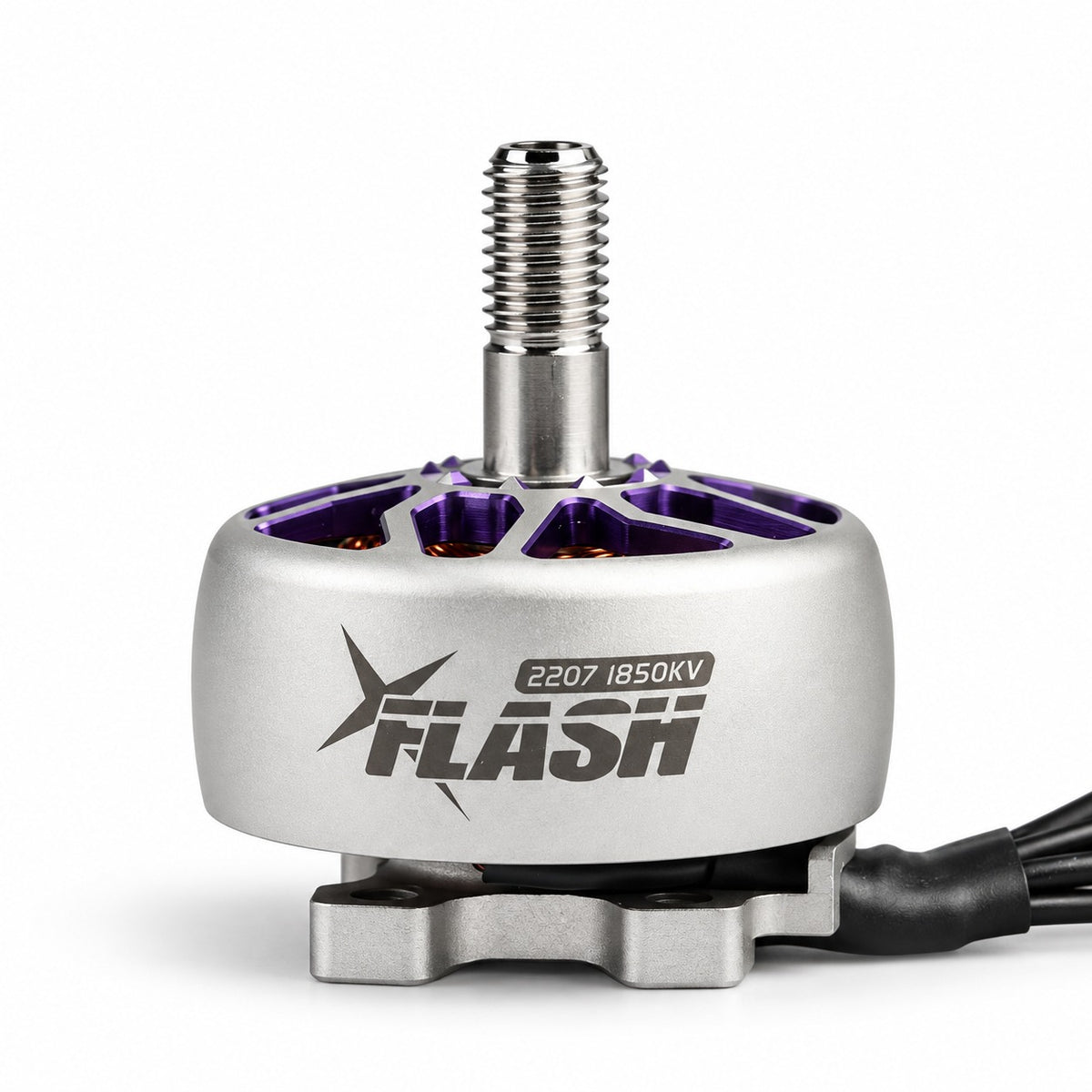 FlyFishRC Flash 2207 1850kv 6S 5inch FPV Motor - Gray & Purple