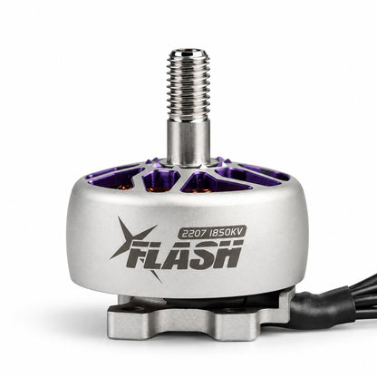FlyFishRC Flash 2207 1850kv 6S 5inch FPV Motor - Gray & Purple