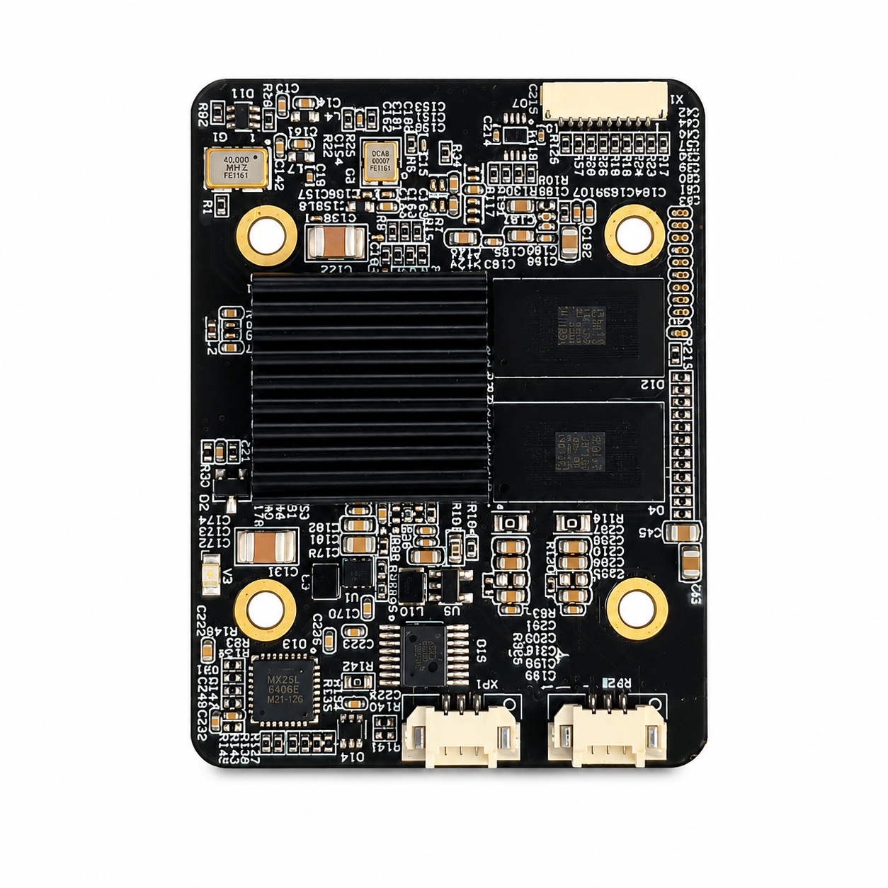 Front View of AI Head Tracker Board for FPV Racing Drone