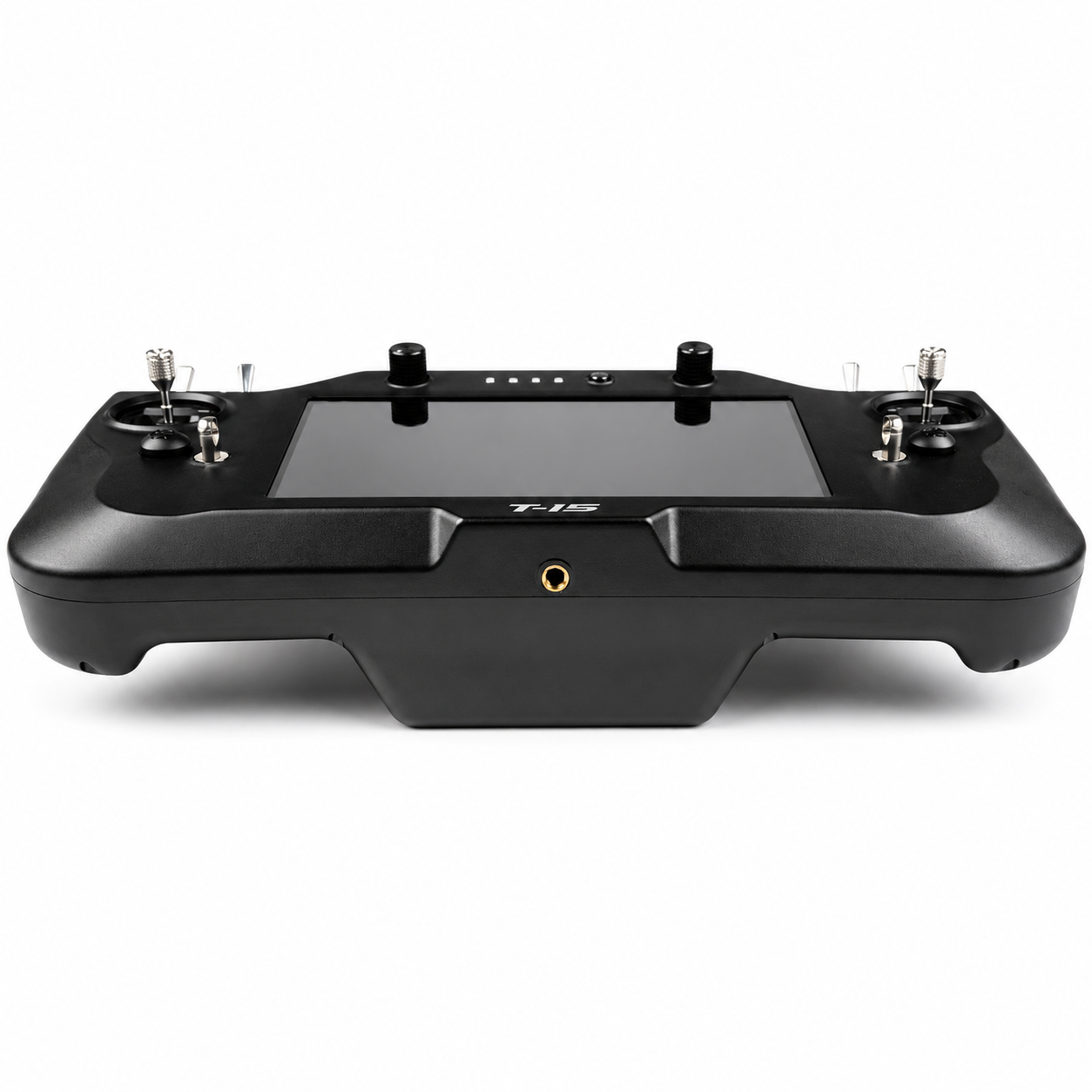 Top view of Fiber Optic FPV Drone Remote Controller