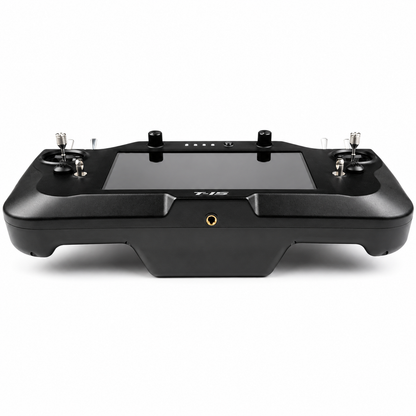 Top view of Fiber Optic FPV Drone Remote Controller