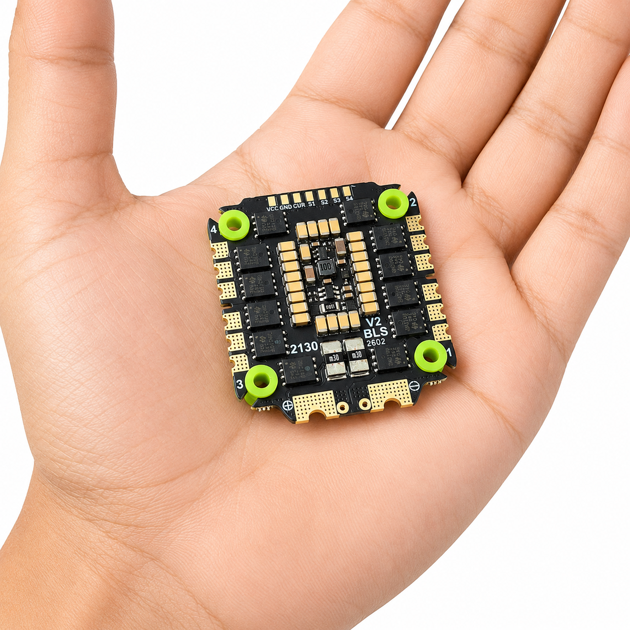 Aocoda-RC 3065 AM32 32Bit 65A 4-in-1 ESC Held in Hand