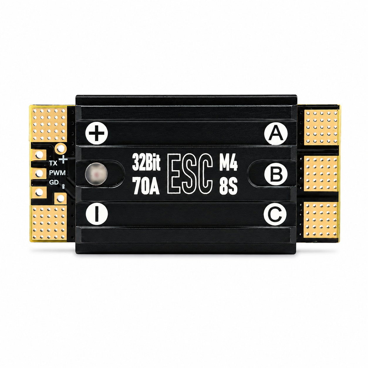 Aocoda-RC 70A 48K AM32 3-8S Single ESC Front View