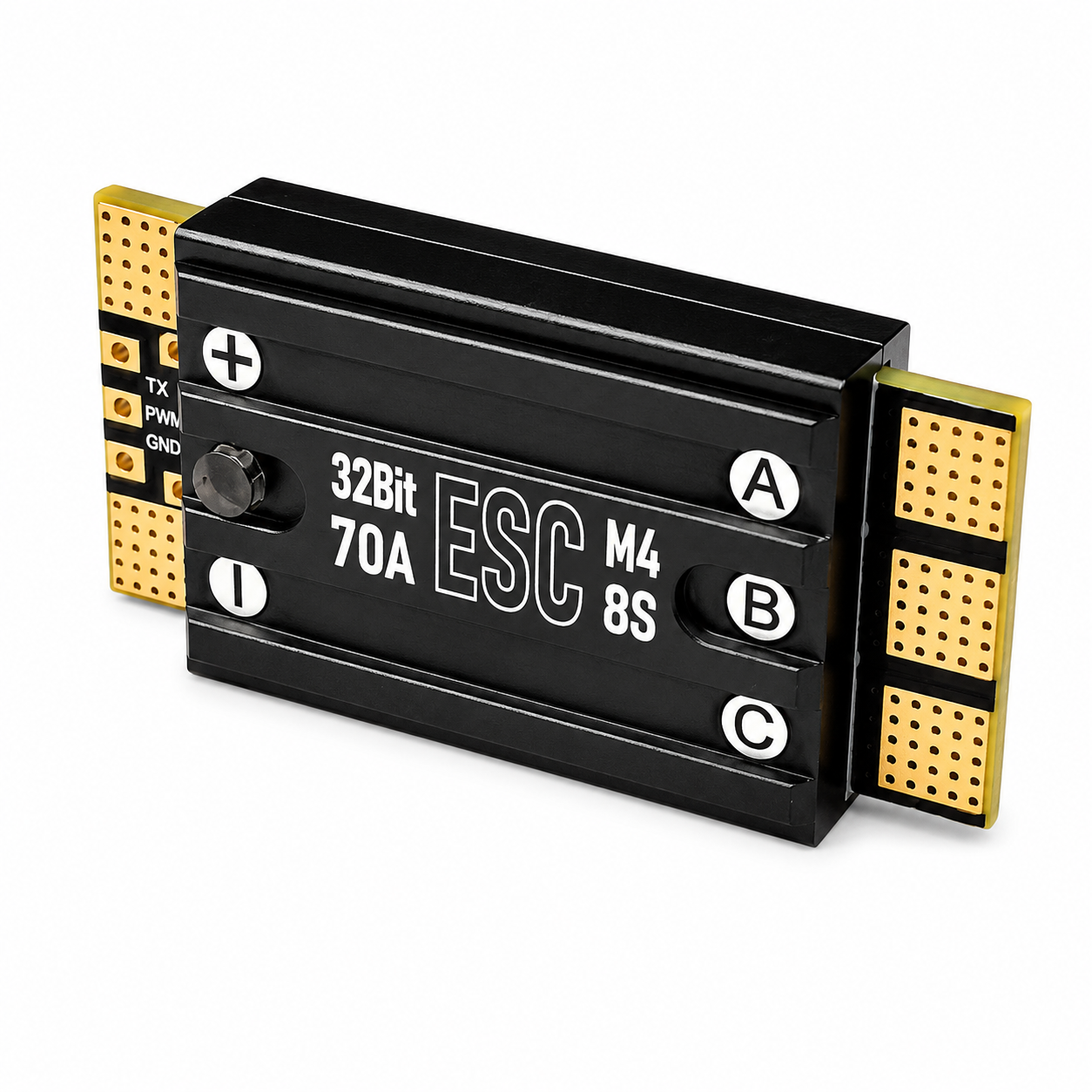 Close-up of Aocoda-RC 70A 48K AM32 3-8S Single ESC