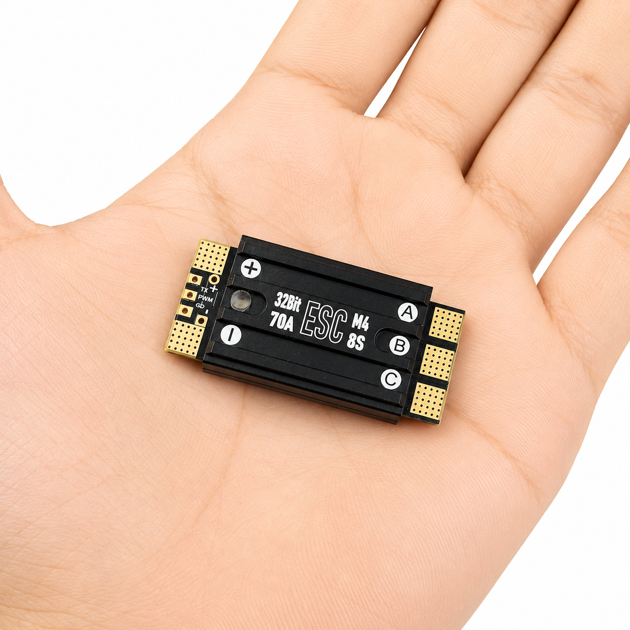 Aocoda-RC 70A 48K AM32 Single ESC Held in Hand