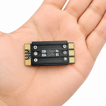 Aocoda-RC 80A 48K AM32 Single ESC Held in Hand