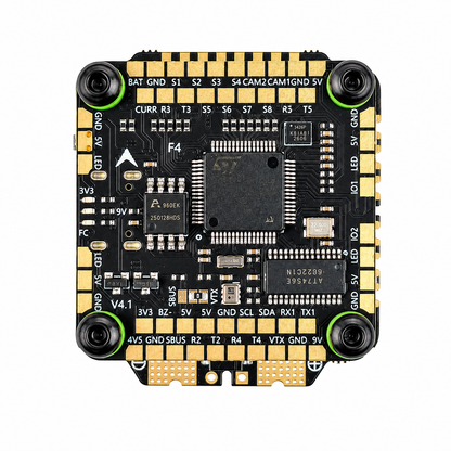 Back View of Aocoda RC F405 55A V4 30x30mm Stack
