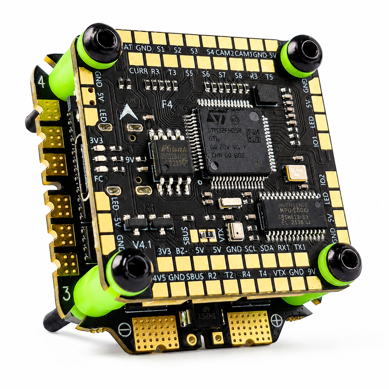 Aocoda RC F405 75A V4 8Bit 30x30mm Flight Controller and ESC Stack for FPV Drone