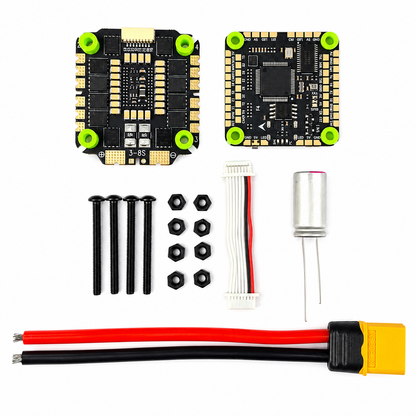 Aocoda RC F405 75A V4 8Bit Stack with Mounting Hardware and Accessories
