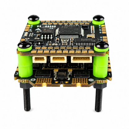 Mounted Aocoda RC F405 75A V4 8Bit Stack on FPV Drone Frame