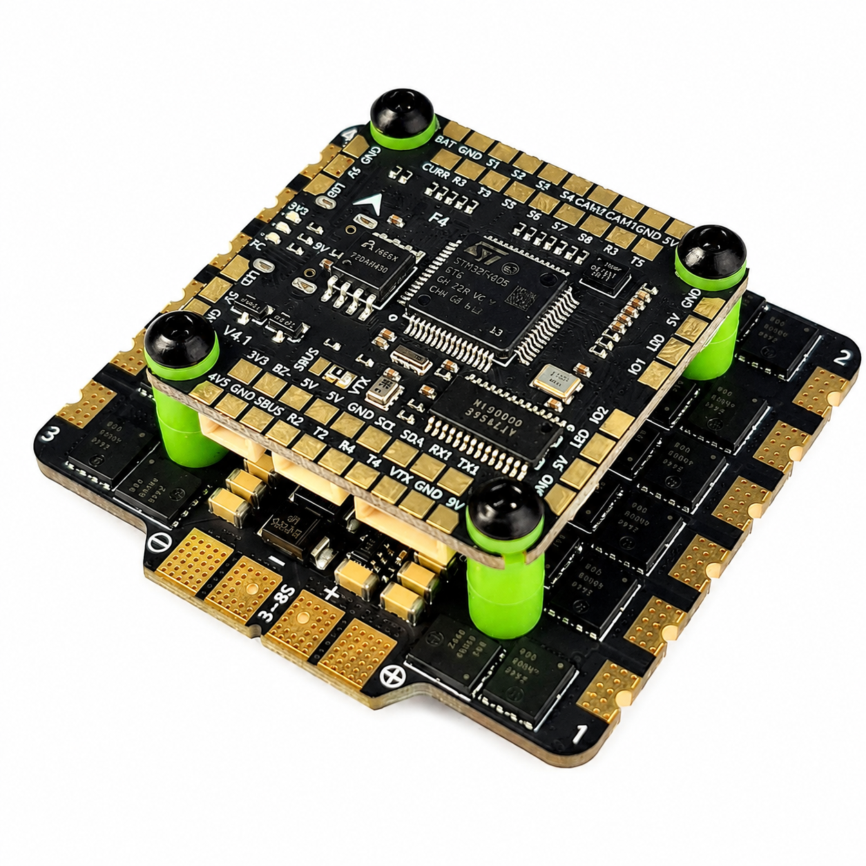 Aocoda RC F405 V4 80A AM32 ESC Stack 30x30mm for 3-6S FPV Drone