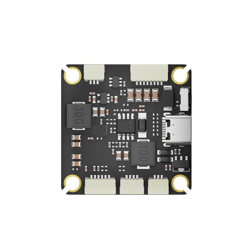 Rear PCB View of Aocoda RC F405 V4 Flight Controller