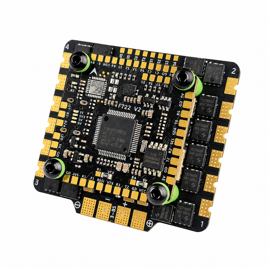 Aocoda RC F722 V2 80A AM32 Stack 30x30mm Flight Controller and ESC for FPV Racing Drone
