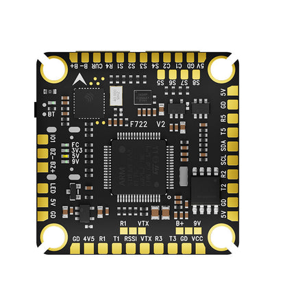 Back View of Aocoda-RC F722 V2 Flight Controller with BMP280 Barometer