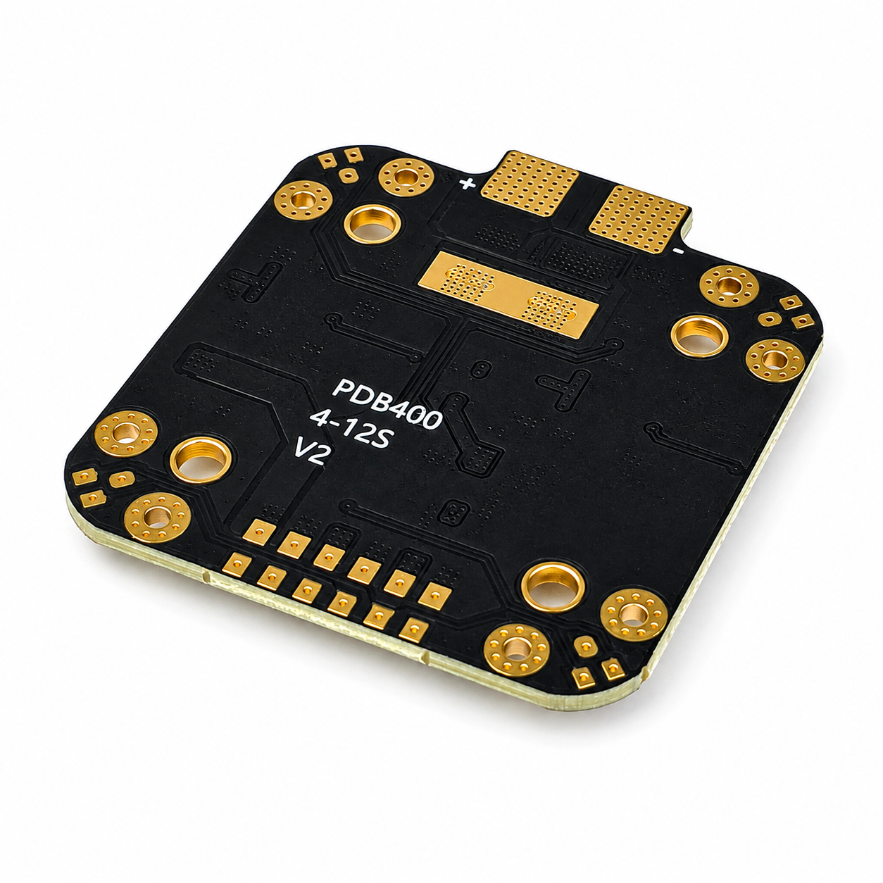 Angled View of Aocoda-RC PDB400 Power Distribution Board