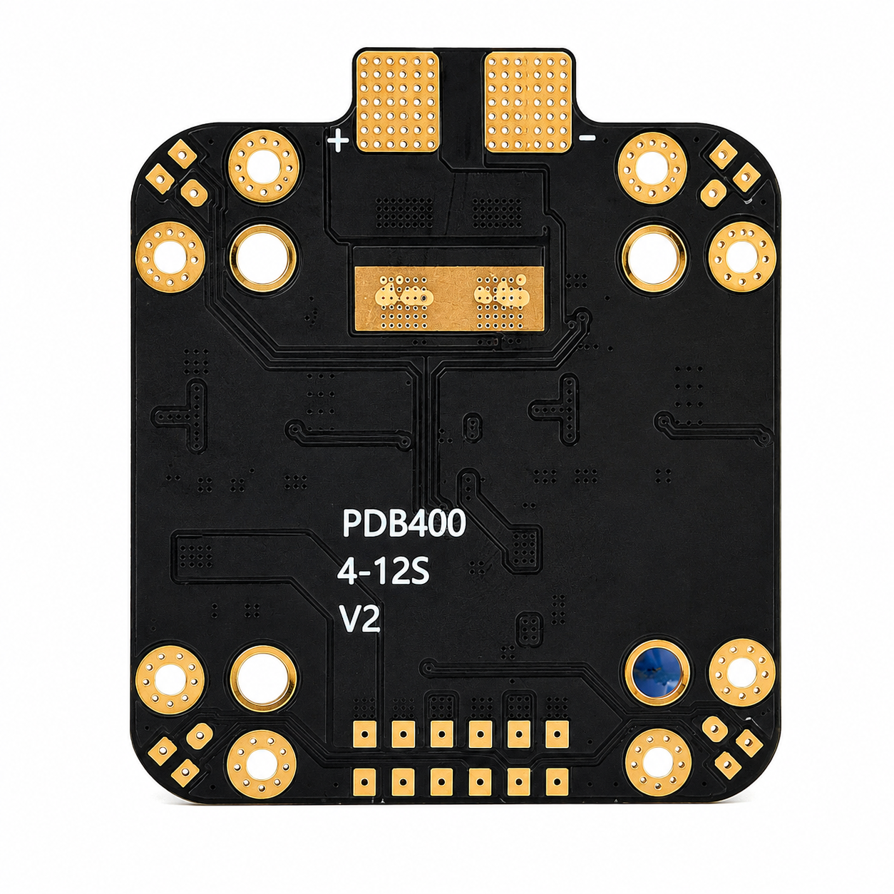 Bottom View of Aocoda-RC PDB400 12S 400A Power Distribution Board