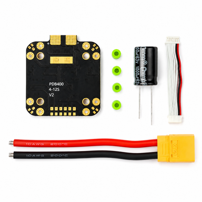Aocoda-RC PDB400 12S 400A Power Distribution Board Kit with Accessories