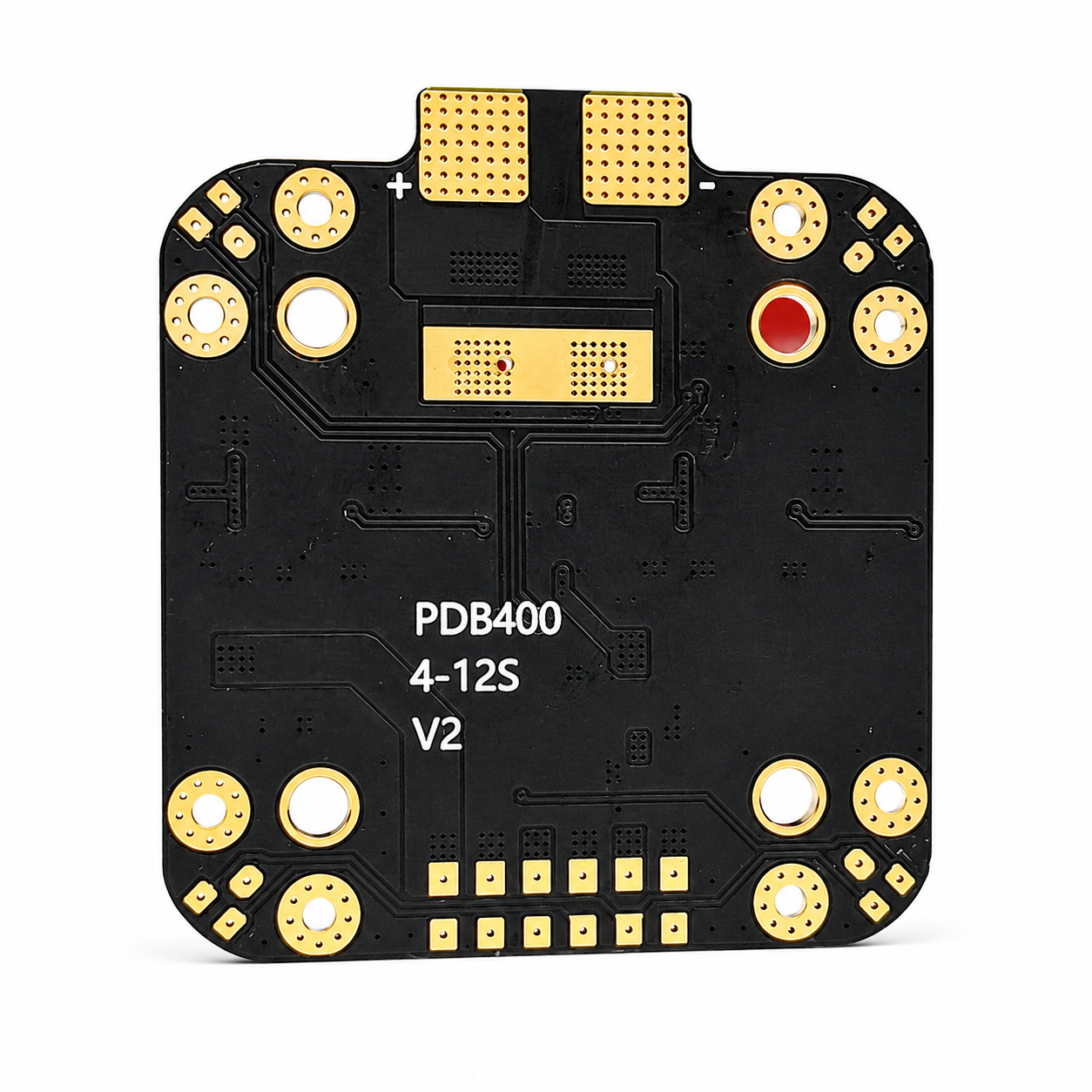 Rear View of Aocoda-RC PDB400 12S 400A Power Distribution Board