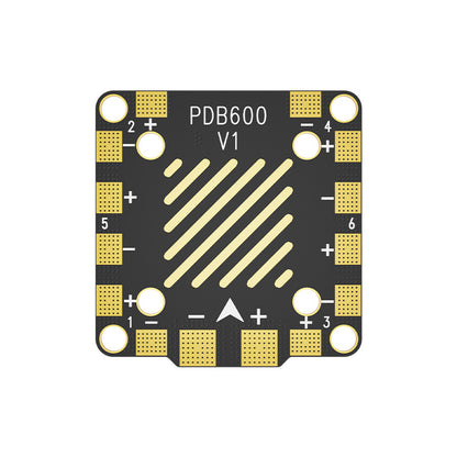 Back View of Aocoda-RC PDB600 8S 600A Power Distribution Board PCB