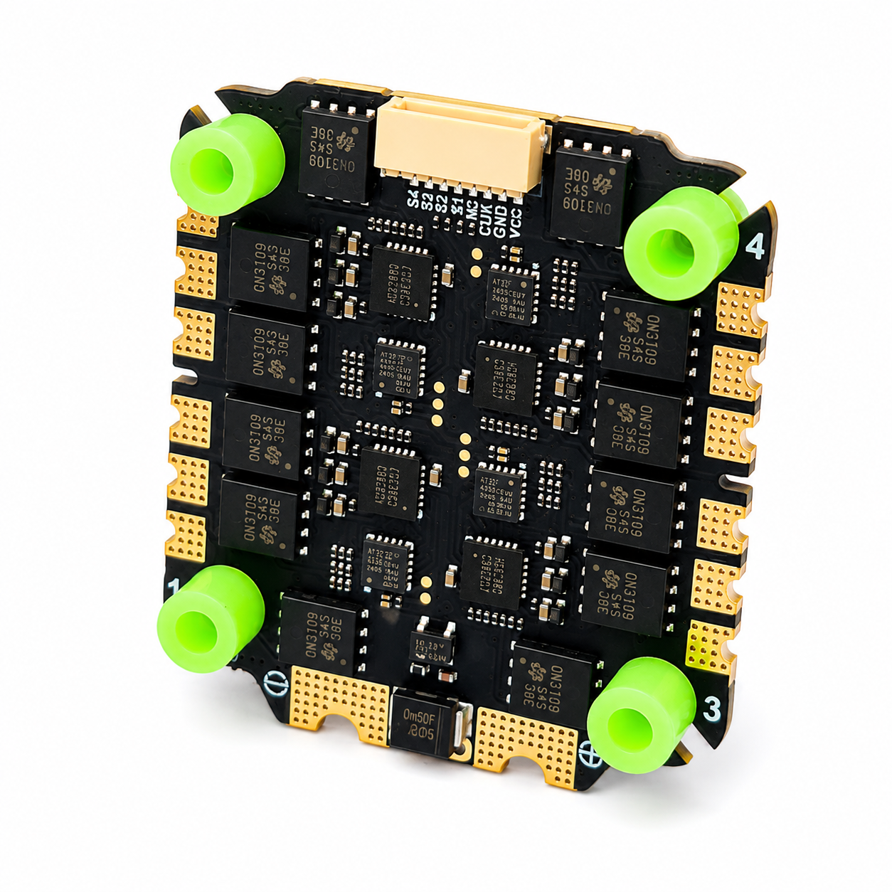 Isometric View of Aocoda-RC Warrior 3055S FPV Racing ESC