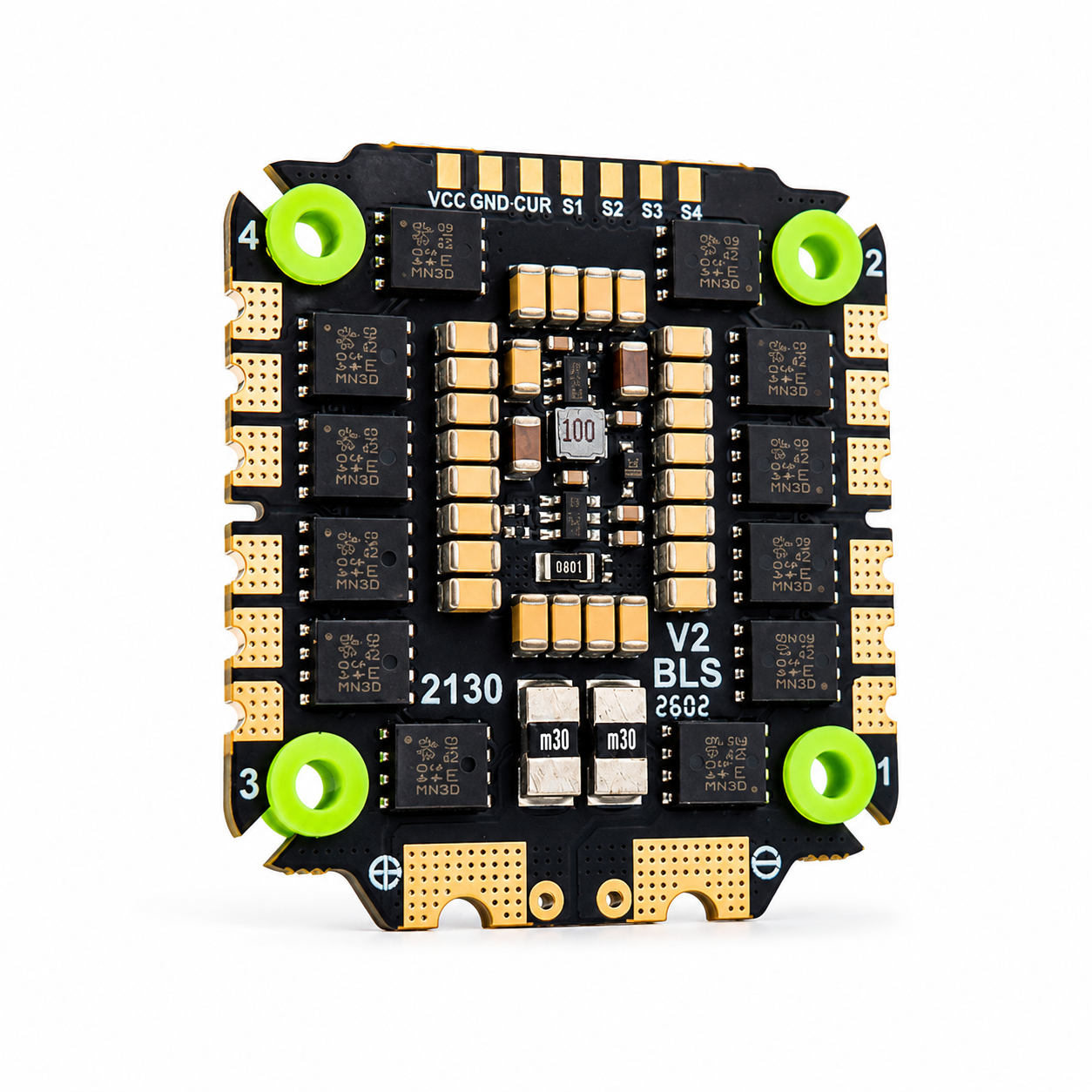 Side View of Aocoda-RC Warrior 3055S 4-in-1 ESC