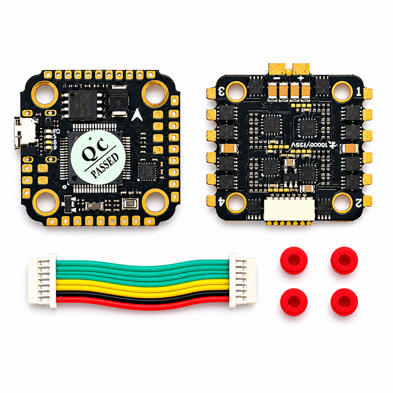 AocodaRC F7 Mini V1.0 Flight Controller with 35A 2-5S BLHeli_S ESC Stack