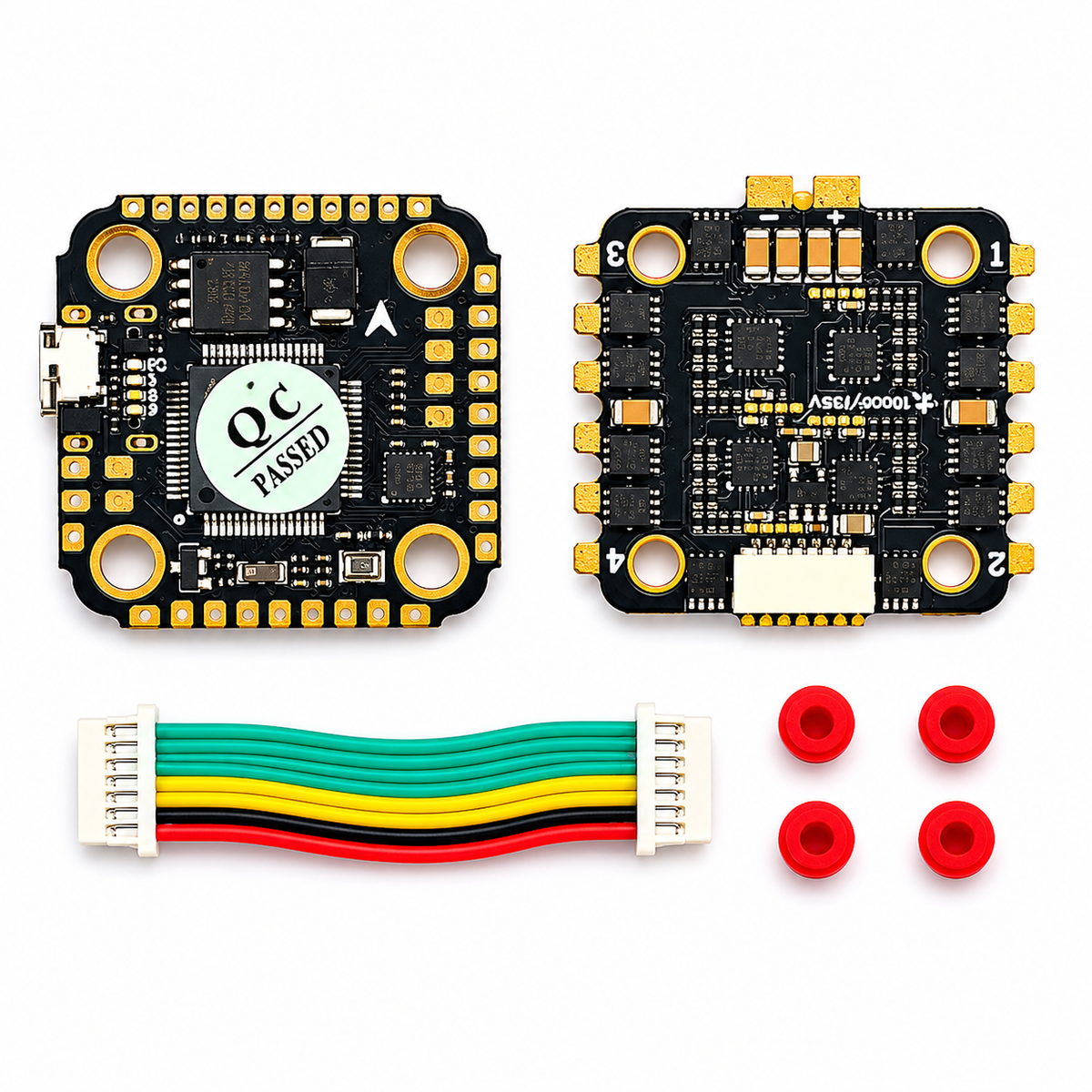 AocodaRC F7 Mini V1.0 Flight Controller with 35A 2-5S BLHeli_S ESC Stack