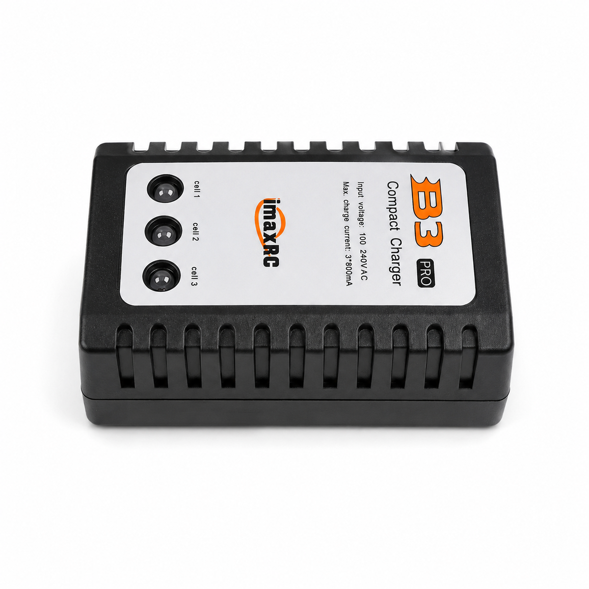 B3 2-3S LiPo Battery Balance Charger Top Front View