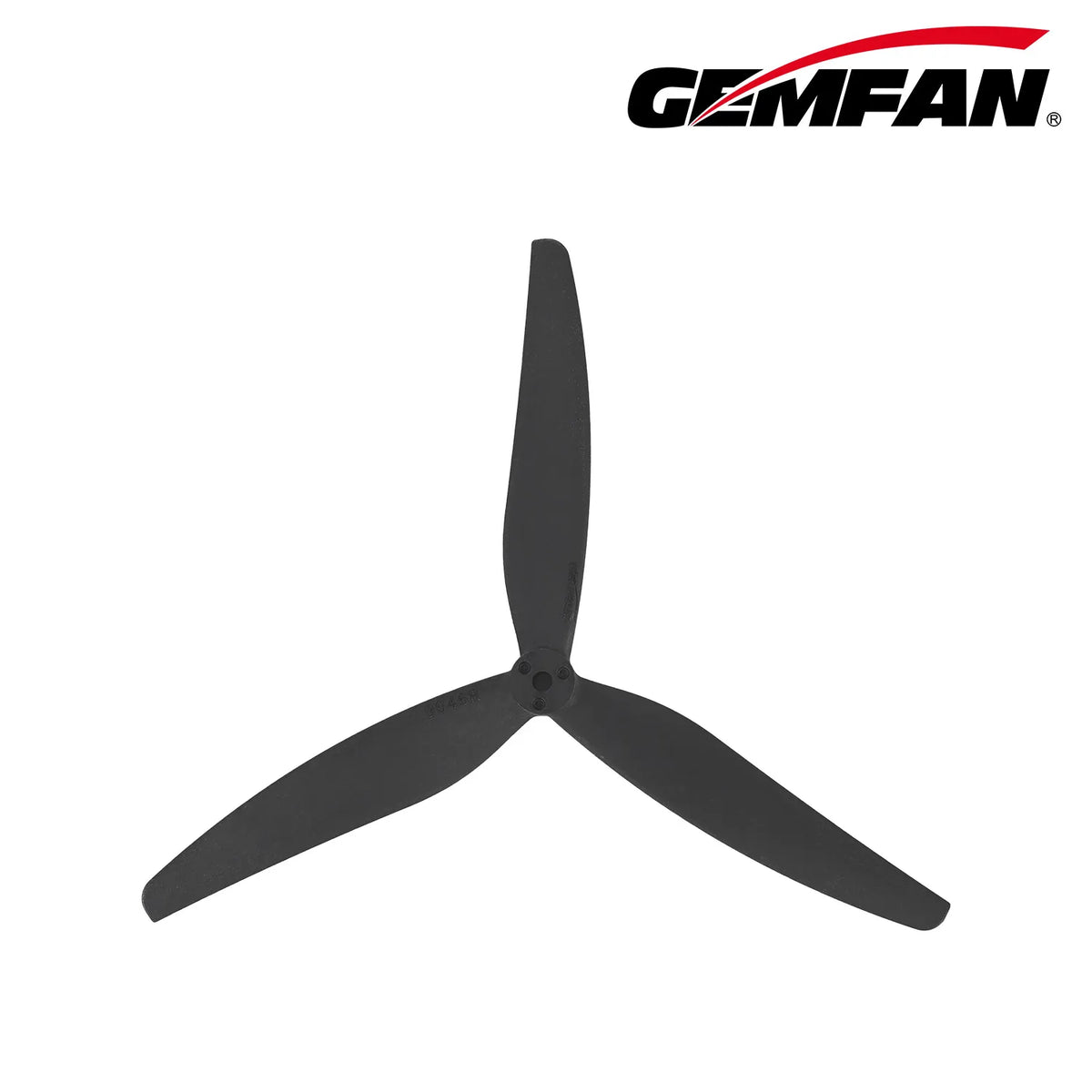 Gemfan 9046 Cinelifter Glass Fiber Nylon 3-Blade Propeller for 9 Inch FPV Drone (1CW + 1CCW) - Black