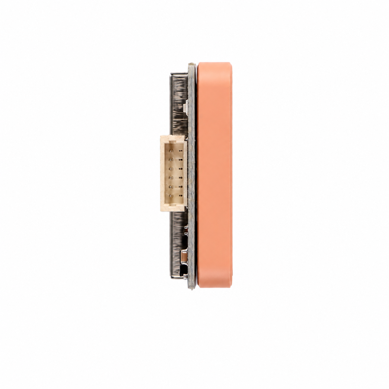 Side profile of Beitian Dual BN-880 M8N GPS Module with HMC5883L compass showing compact design and connector for FPV drones and UAVs