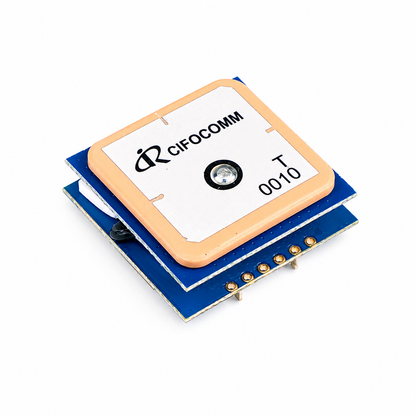 Top view of Beitian BN-880 M8N GPS Module with ceramic antenna and HMC5883L compass