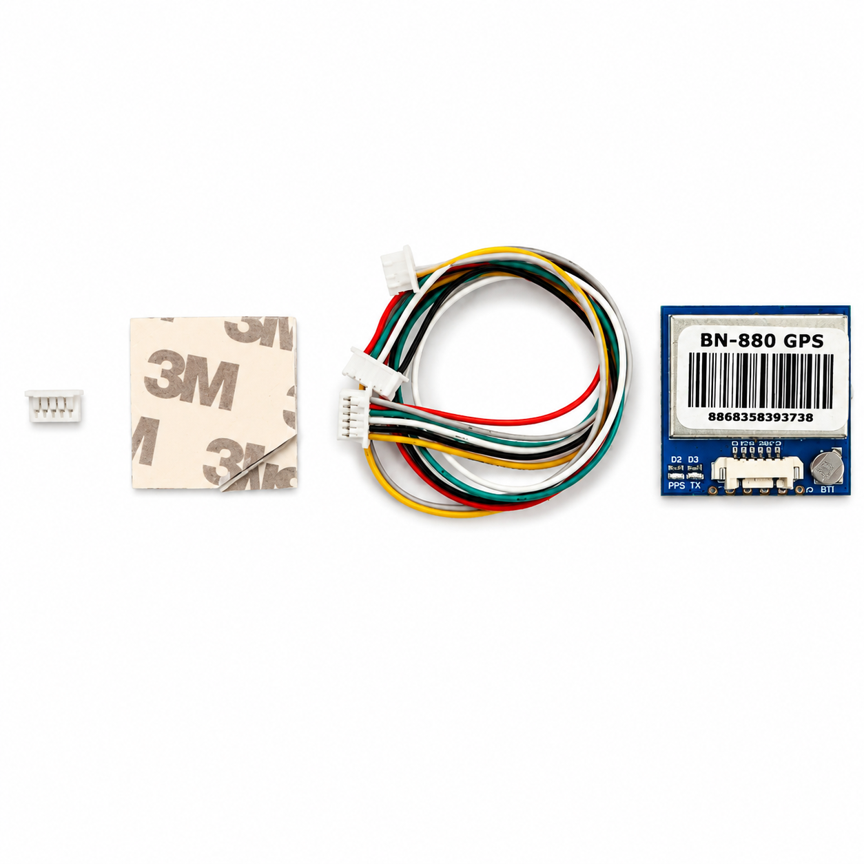 Beitian BN-880 M8N GPS Module with connection cable for FPV drones and UAV flight controllers