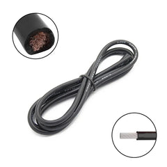 High Quality Ultra Flexible 20AWG Silicone Wire 1m - Black