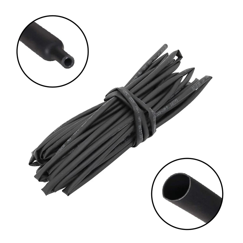 Heat Shrink Sleeve 5mm Black 1m.