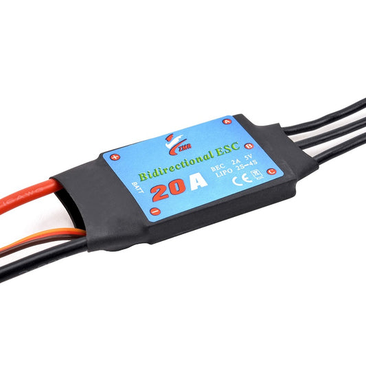 Bidirectional 20A 2-4s UBEC 2A 5V