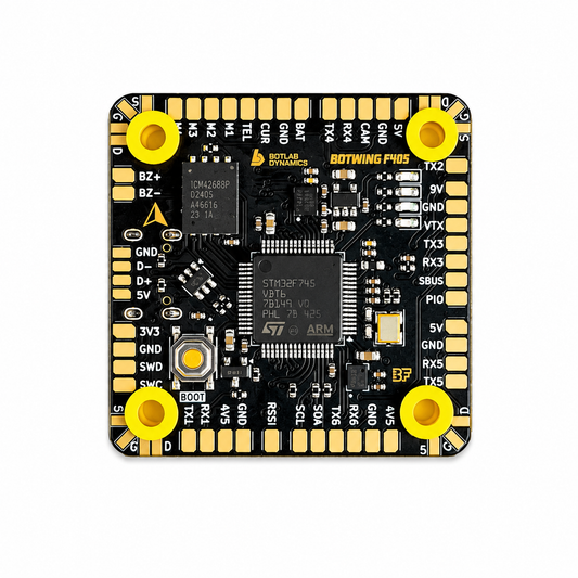 BotWing F405 flight controller board for FPV drones and UAVs
